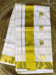 Kerala Cotton Set Saree-VS470