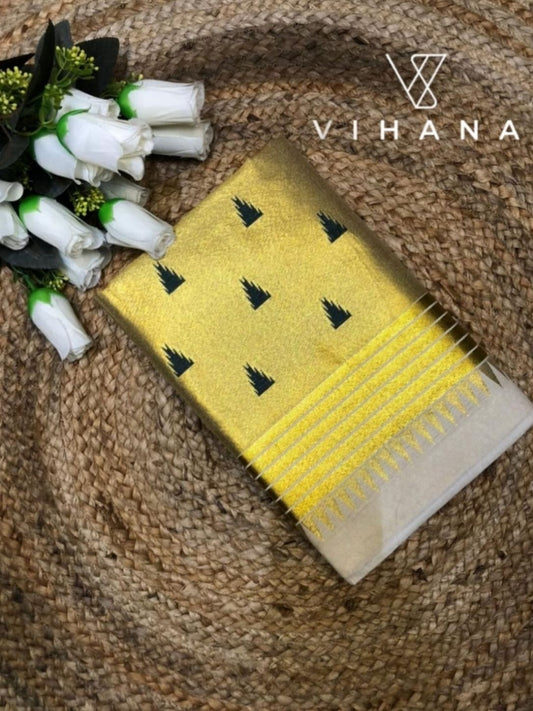 Kerala Cotton Set Saree-VS500
