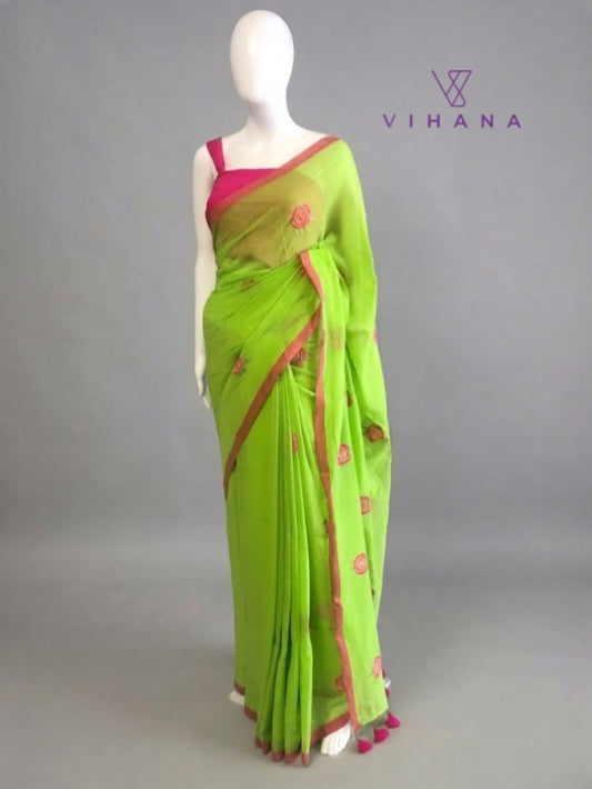 Mul Cotton Saree - VS466