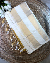 Kerala Cotton Set Saree - VS439