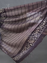 Kota Silk Saree with Katwar Batik Print – VS513