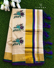 Kerala Tissue Set Saree - VS457
