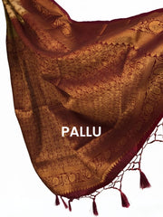 Banarasi Silk Saree – Beige Color – VS524