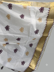 Kerala Cotton Set Saree-VS486