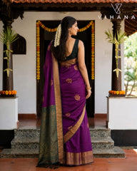 Soft Silk Semi Kanchipuram Saree - VS454